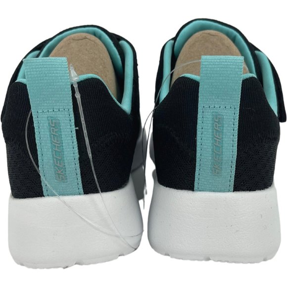 Skechers Girl's Black & Blue Running Shoes / Hook & Loop / Various Sizes - Picture 5 of 7